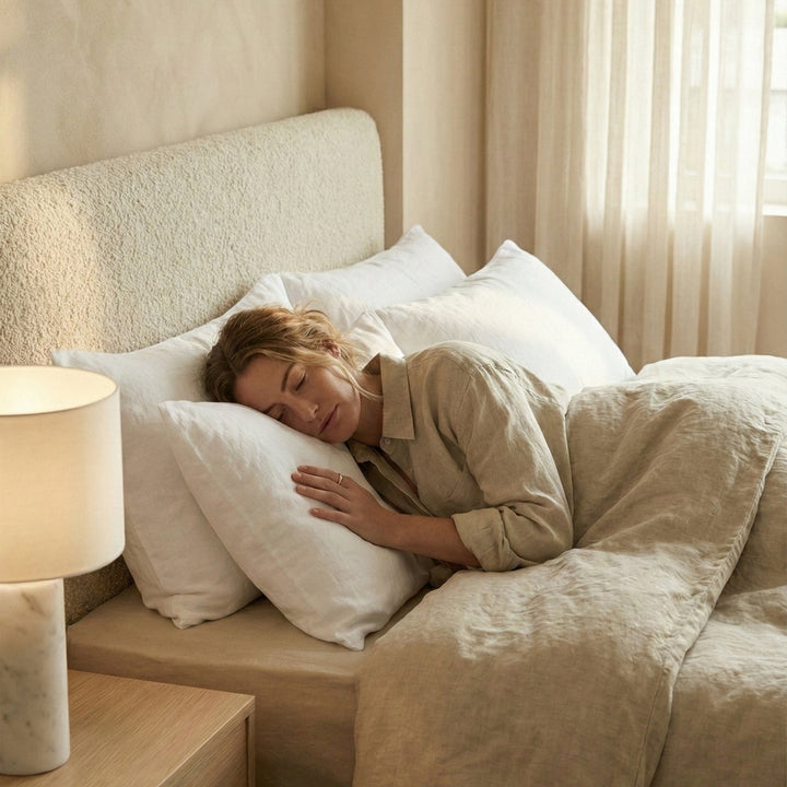 Geef je hoofdkussen ruimte om zich aan te passen